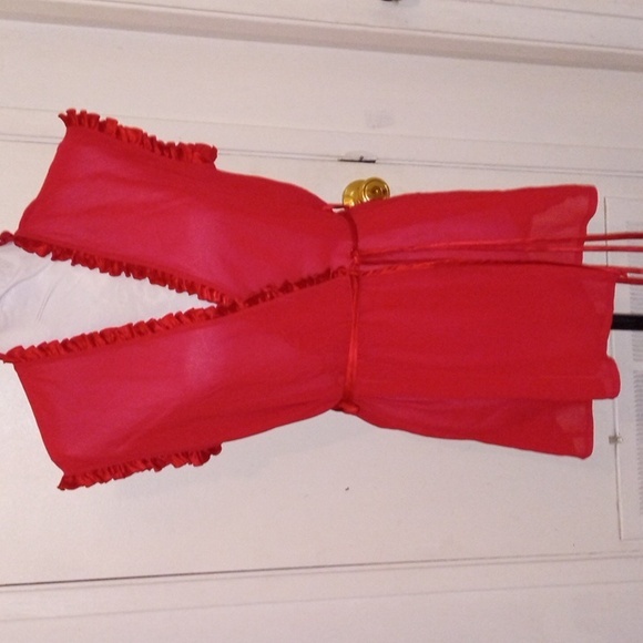 Vintage Frederick's of Hollywood Robe - Picture 1 of 7